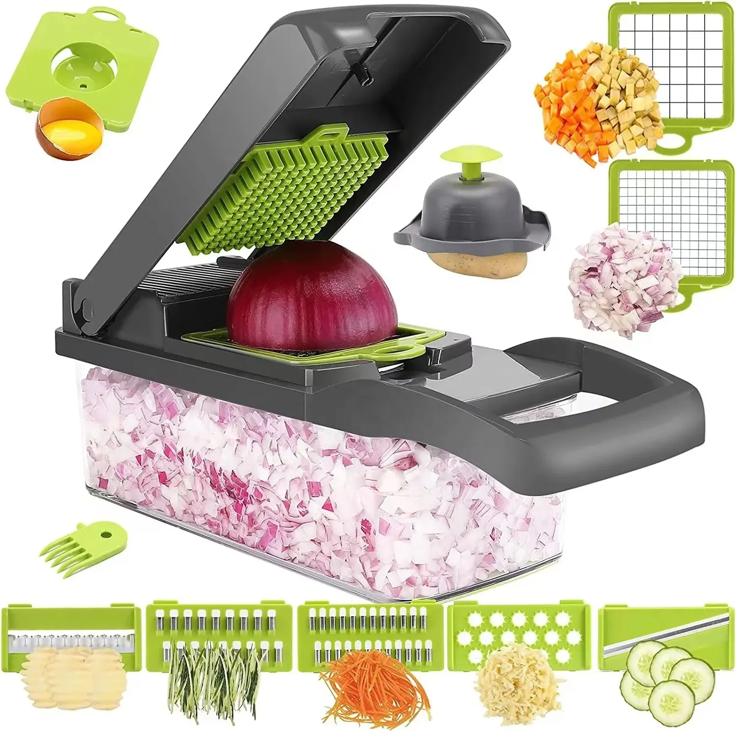 12 In 1 Vegetable Chopper - Image 2